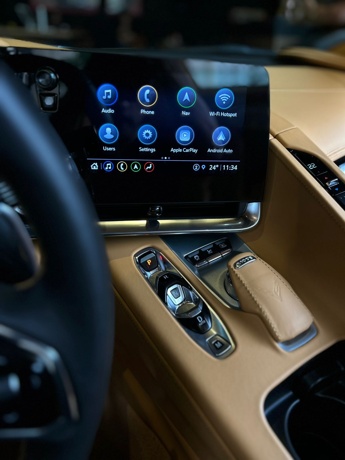 CHEVROLET CORVETTE 6.2 V8 LT3 GASOLINA STINGRAY CONVERSIVEL 2023 - Imagem 27