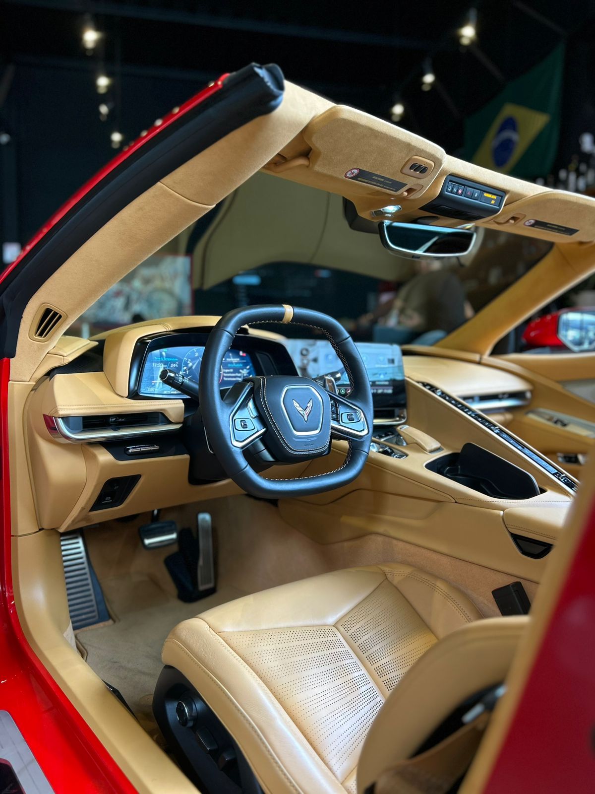 CHEVROLET CORVETTE 6.2 V8 LT3 GASOLINA STINGRAY CONVERSIVEL 2023 - Imagem 23