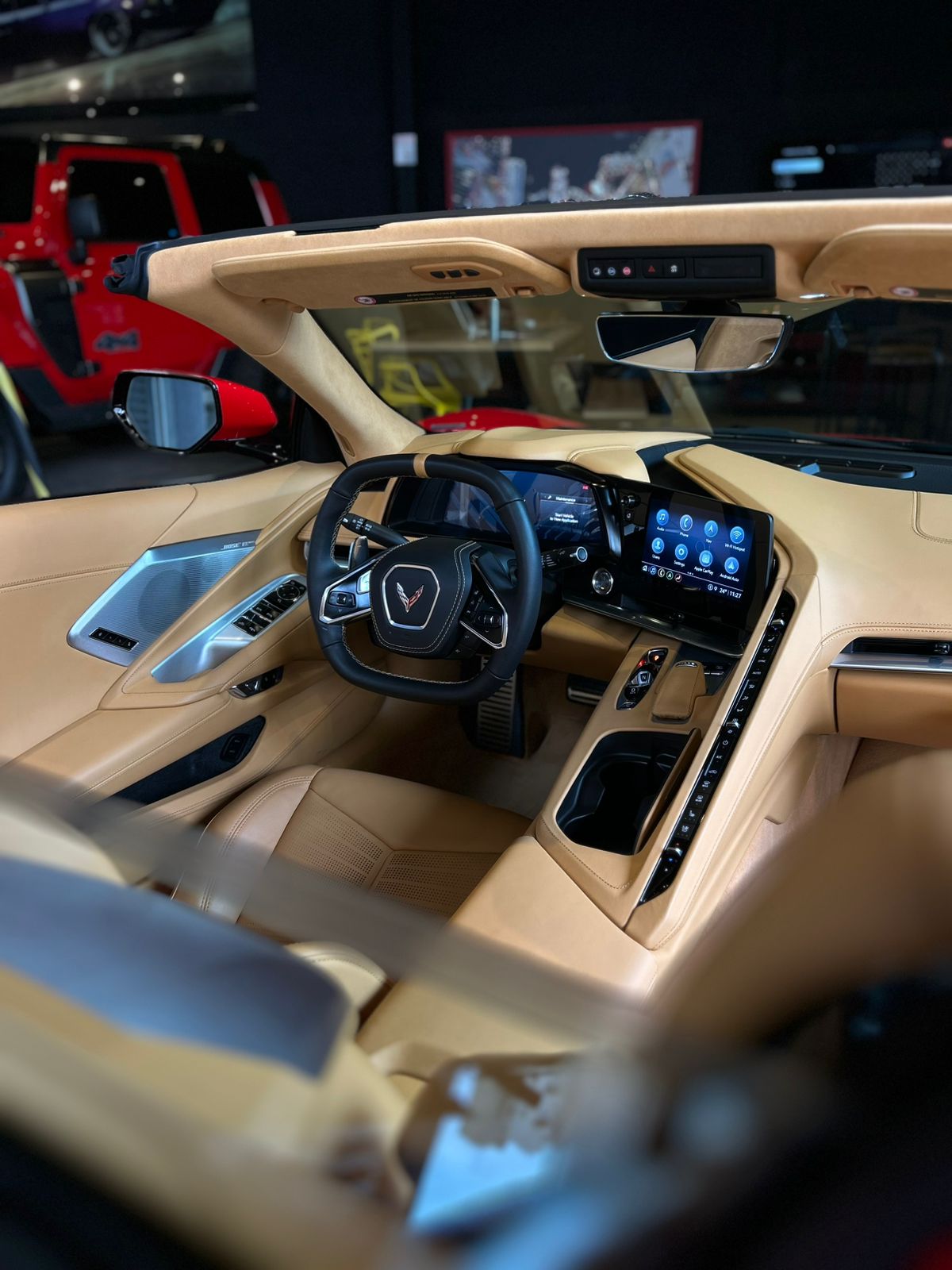 CHEVROLET CORVETTE 6.2 V8 LT3 GASOLINA STINGRAY CONVERSIVEL 2023 - Imagem 18