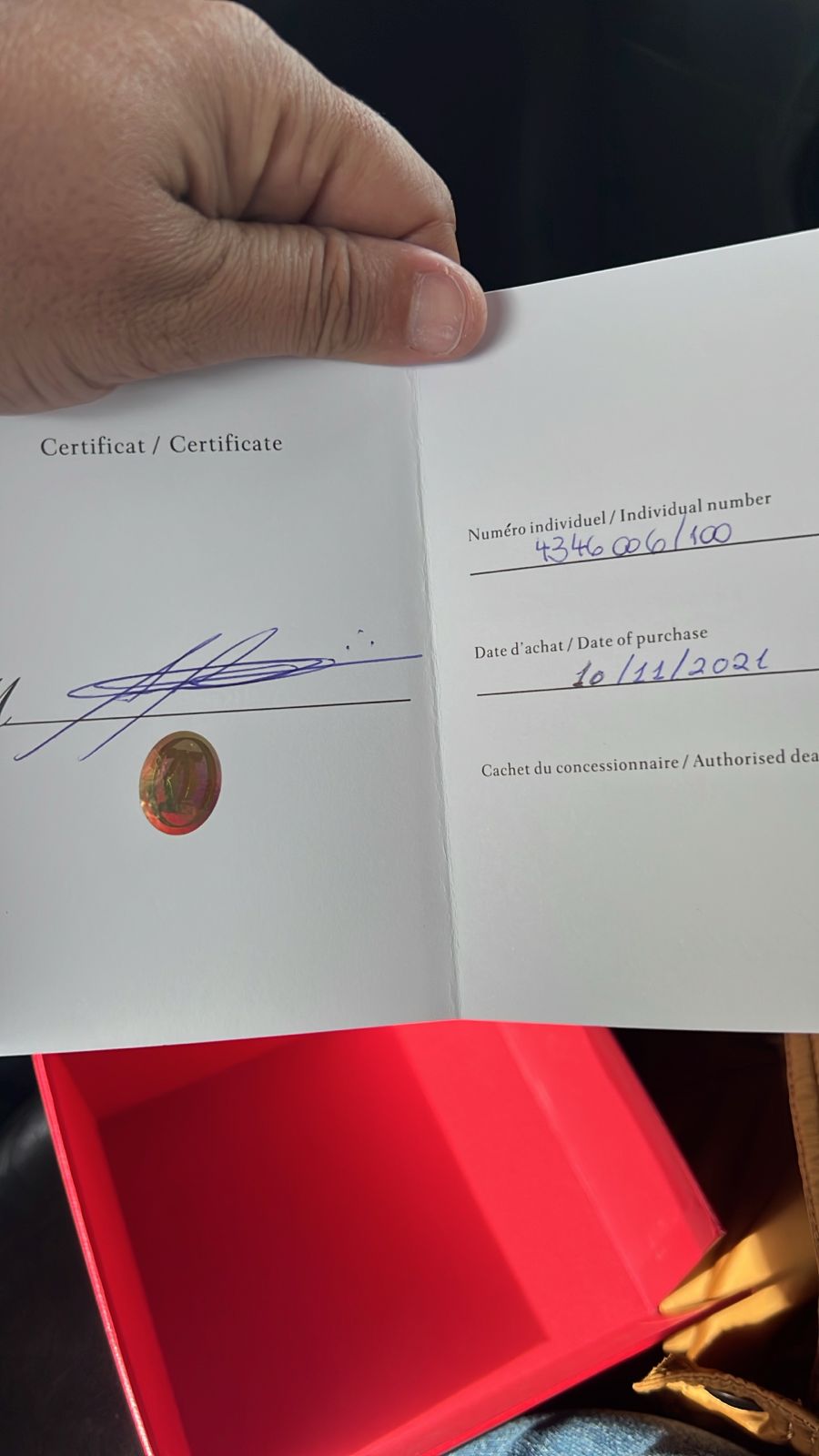 CARTIER PASHA WHITE GOLD & DIAMOND - Imagem 5