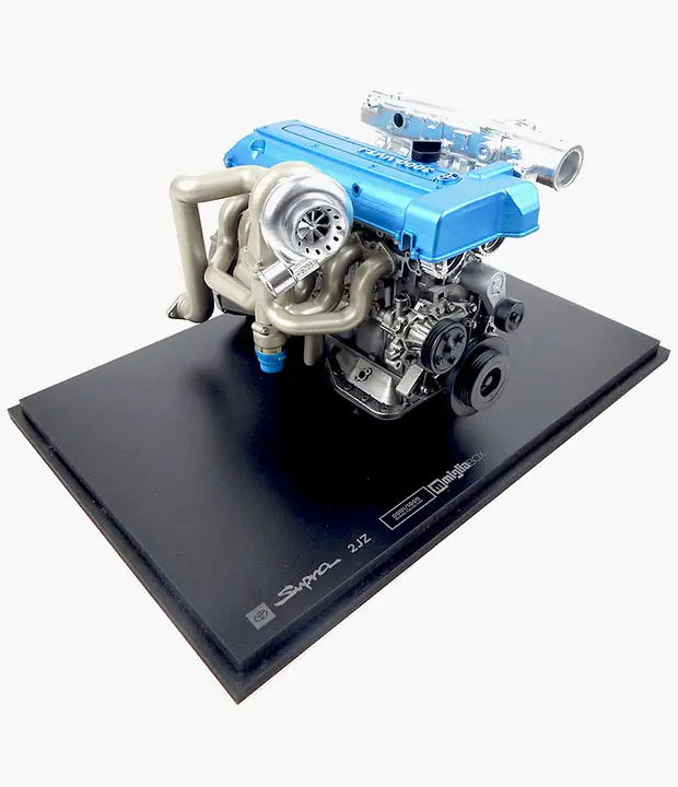 Motor 2JZ Toyota Supra Escala 1:5
