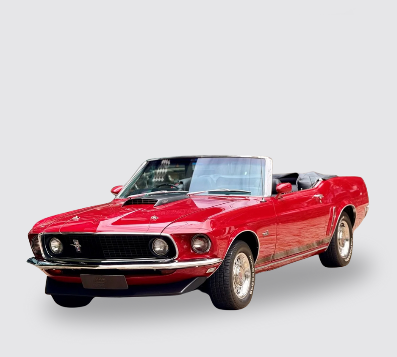 FORD MUSTANG CONVERSÍVEL GT V8 - 1969